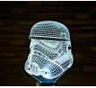 Beling 3D lampa, Stormtrooper, 7 farebná S421