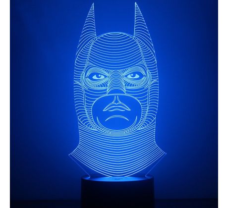 Beling 3D lampa,  Batman 2, 7 farebná S348