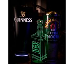 Beling 3D lampa, Jack Daniels, 7 farebná S328