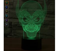 Beling 3D lampa, Goblin, 7 farebná S309
