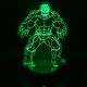 Beling 3D lampa, Hulk, 7 farebná S295