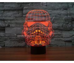 Beling 3D lampa, Storm Trooper 2, 7 farebná S290