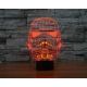 Beling 3D lampa, Storm Trooper 2, 7 farebná S290