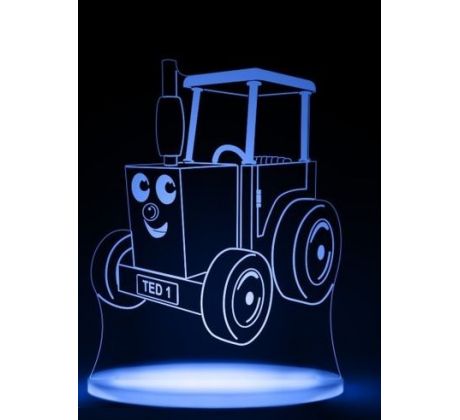 Beling 3D lampa, Traktor, 7 farebná S287