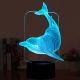 Beling 3D lampa, Delfín 2, 7 farebná S159 