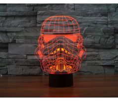 Beling 3D lampa, Storm Trooper 2, 7 farebná S137 