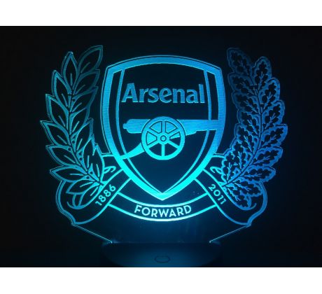 Beling 3D lampa, Arsenal, 7 farebná S136 