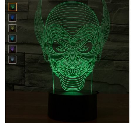 Beling 3D lampa, Goblin, 7 farebná S115 