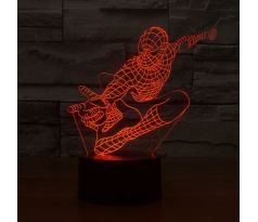 Beling 3D lampa, Spider Man 2, 7 farebná S114 