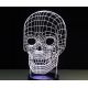 Beling 3D lampa, Lebka, 7 farebná S104 