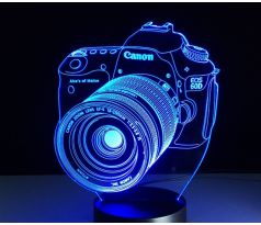 Beling 3D lampa, Fotoaparát, 7 farebná S89