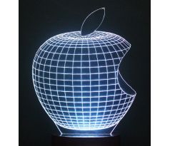 Beling 3D lampa, Jablko, 7 farebná S86