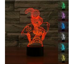Beling 3D lampa, Spider Man, 7 farebná S77 