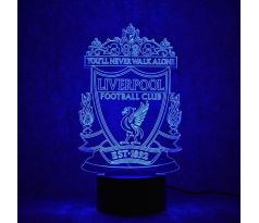 Beling 3D lampa, Liverpool, 7 farebná S53