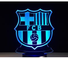 Beling 3D lampa, FCB Barcelona, 7 farebná S48
