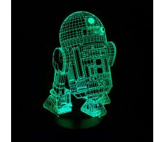 Beling 3D lampa,R2D2 