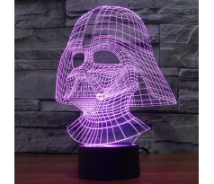 Beling 3D lampa, Darth Vader , 7 farebná S1