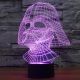 Beling 3D lampa, Darth Vader , 7 farebná S1