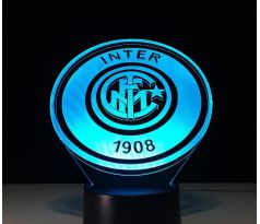 Beling 3D lampa, Inter Miláno, 7 farebná S202