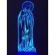 Beling 3D lampa, Panna Mária model 2, 7 farebná S206