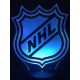 Beling 3D lampa, NHL, 16  farebná S207