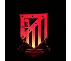 Beling 3D lampa, Club Atlético de Madrid , 7 farebná S468