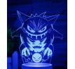 Beling 3D lampa, Gengar , 7 farebná S485