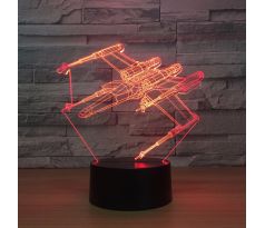 Beling Detská lampa, X-wing, 7 farebná QS472