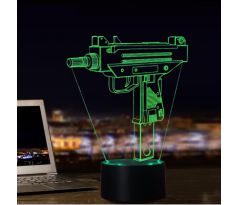 Beling Detská lampa, Mini uzi, 7 farebná QS250