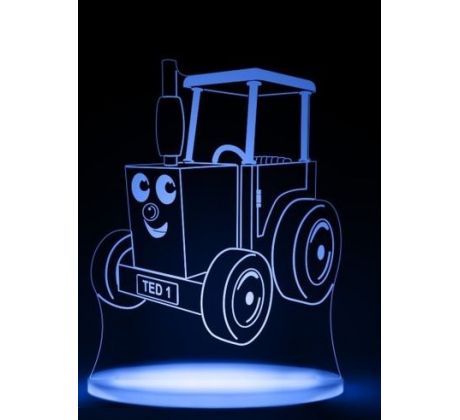 Beling Detská lampa, Traktor, 7 farebná QS287 