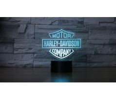 Beling Detská lampa, Harley Davidson, 7 farebná QS291