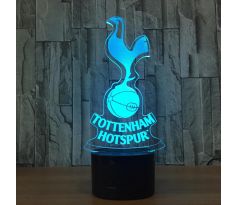 Beling Detská lampa, Tottenham hotspur, 7 farebná QS463