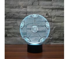 Beling Detská lampa , Lopta  s logom Chelsea, 7 farebná QS194 