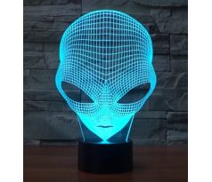 Beling Detská lampa, Mimozemšťan, 7 farebná QS235