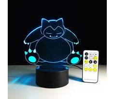 Beling Detská lampa,Snorlax , 7 farebná QS483 