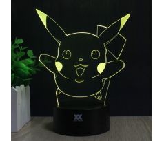Beling Detská lampa,Pikachu 2, 7 farebná QS480 