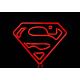 Beling 3D lampa,  Superman logo , 7 farebná S499
