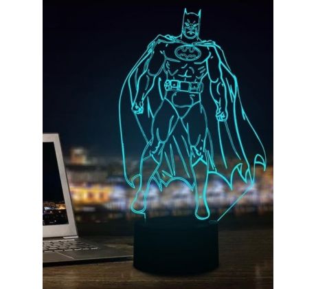 Beling Detská lampa , Batman , 7 farebná S497