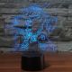 Beling 3D lampa,CHEN STORMSTOUT, 7 Farebná S163842HTW