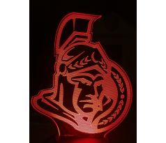 Beling 3D lampa, Ottawa Senators, 7 barevná S163842ES