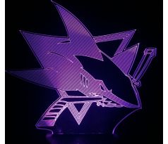 Beling 3D lampa, San José Sharks, 16 barevná S163842HS