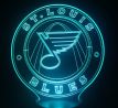 Beling 3D lampa, St. Louis Blues, 16  barevná S16F3842HS