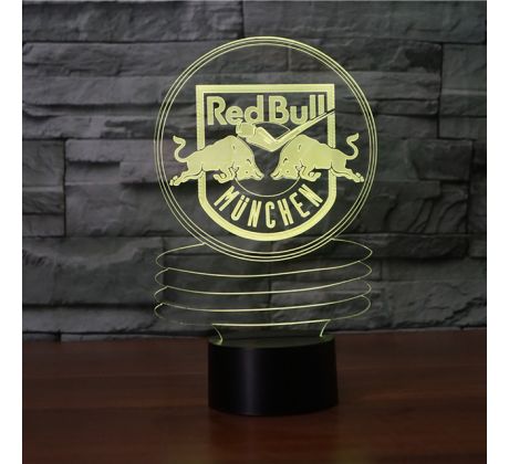 Beling 3D lampa, EHC Red Bull München , 7 barevná S167S1LD