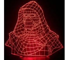 Beling 3D lampa, Kylo Ren, 7 farebná S4980JGC