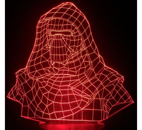 Beling 3D lampa, Kylo Ren, 7 farebná S4980JGC