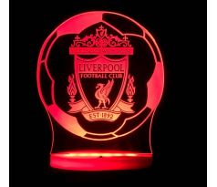 Beling 3D lampa,  Liverpool v lopte, 7 farebná S371TTR