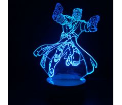Beling 3D lampa, Star lord, 7 farebná S16384T2GAJ