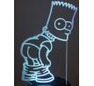 Beling 3D lampa,Bart Simpson, 7 farebná S514DD