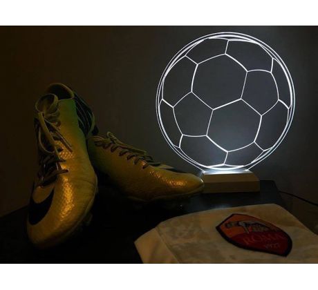 Beling 3D lampa, Futbalová lopta, 7 farebná S371VL