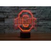 Beling 3D lampa, 3D lampa Ohio State , 7 farebná SC0354F